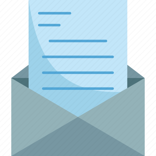 Letter, mail, correspondence, postage, document icon - Download on Iconfinder
