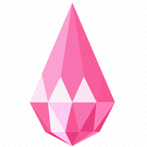 Stone, ruby, diamond, jewelry icon - Download on Iconfinder