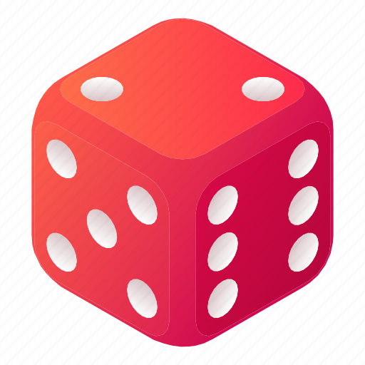 Dice, isometric, role, roll, triangle icon - Download on Iconfinder