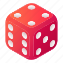 dice, isometric, leisure, luck, lucky, sport