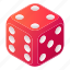 dice, isometric, leisure, luck, lucky, sport 