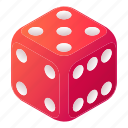 business, dice, game, isometric, jackpot, sport