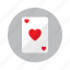 board game, card, casino, gambling, heart, playing, poker 