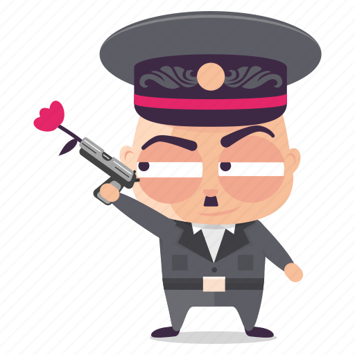 Cupid, dictator, emoji, emoticon, man, sticker icon - Download on Iconfinder