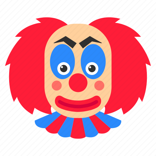 Bow, circus, clown, hair, makeup, red nose icon - Download on Iconfinder
