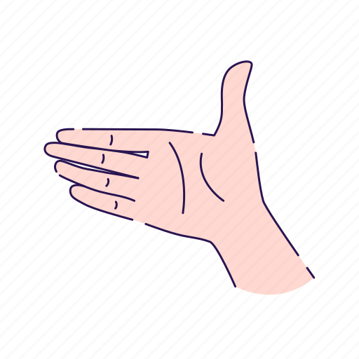 Fingers, gesture, hand, human, palm, shake icon - Download on Iconfinder
