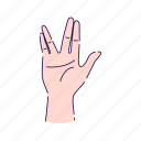 fingers, gesture, hand, human, palm