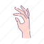 fingers, gesture, hand, human, palm 