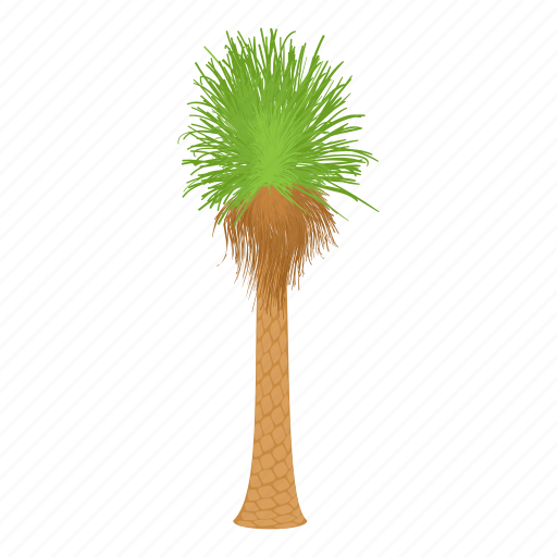 Cartoon, floral, green, oil, palm tree, palmtree, tree icon - Download on Iconfinder