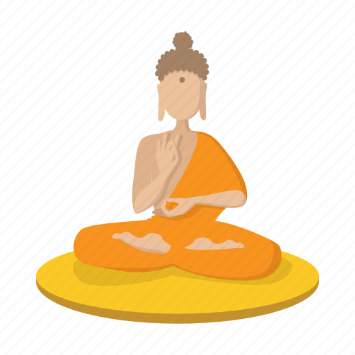 Cartoon, chakra, indian, meditation, religion, spiritual, yoga icon - Download on Iconfinder
