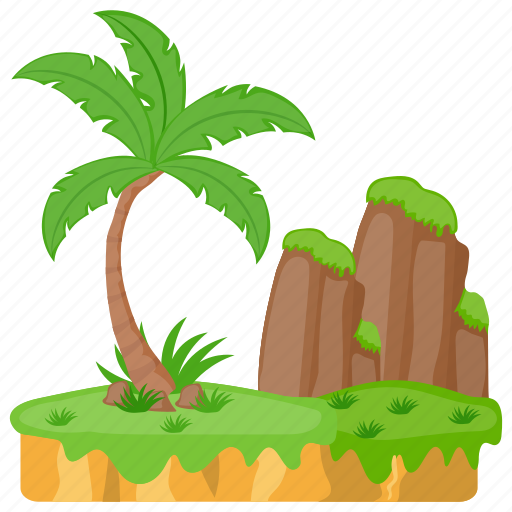 Cocos island, island, island rocks, island scene, tourism icon - Download on Iconfinder