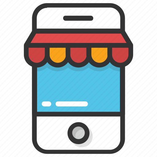 Ecommerce, mcommerce, mcommerce app, mcommerce shop, mobile shopping icon - Download on Iconfinder