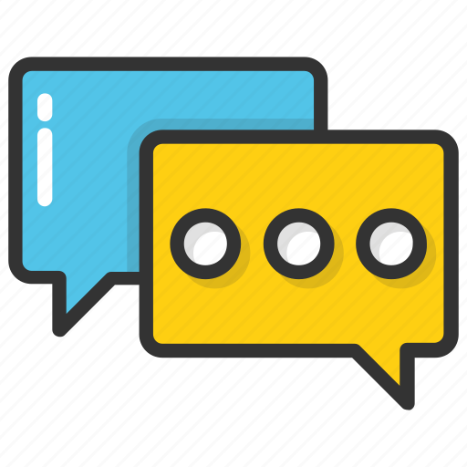 Babbling, chat, chat bubble, speech bubble, talking icon - Download on Iconfinder