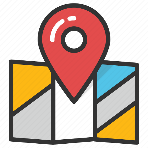 Gps, location pin, location pointer, map, navigation icon - Download on Iconfinder