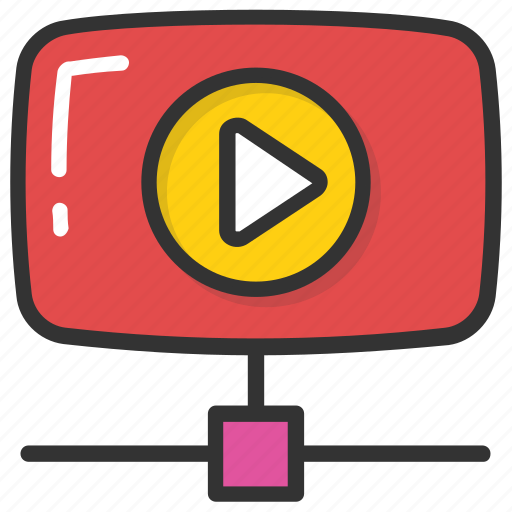 Media marketing, video advertising, video marketing, video selling, viral video icon - Download on Iconfinder
