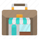 bag, briefcase, business, market, shop