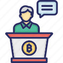 bitcoin, currency, digital