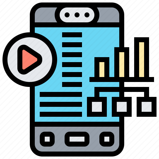 Analytics, application, development, mobile, project icon - Download on Iconfinder