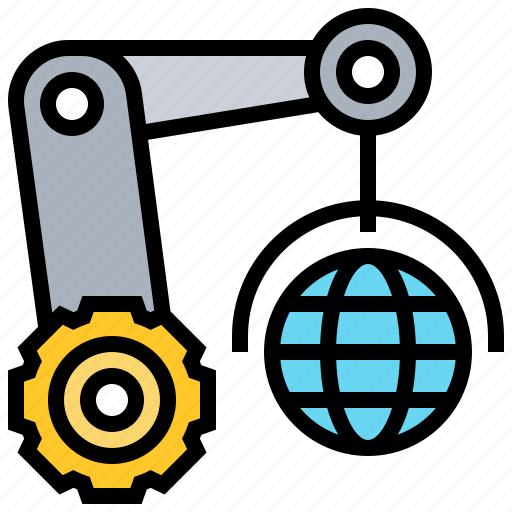 Automation, industrial, manufacture, solutions, technology icon - Download on Iconfinder