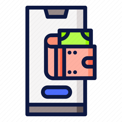 Digital wallet, e-wallet, money icon - Download on Iconfinder