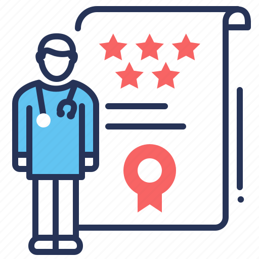 Clinic, doctor, ratings, stars icon - Download on Iconfinder