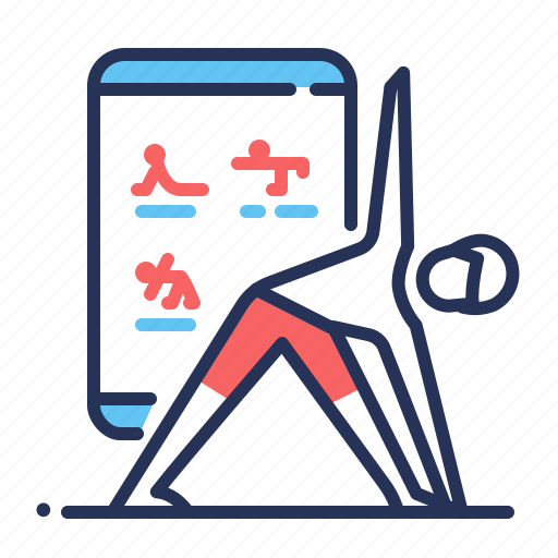 App, exercise, fitness, workout icon - Download on Iconfinder