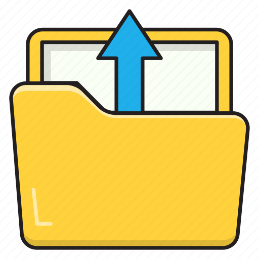 Document, files, folder, upload, directory icon - Download on Iconfinder