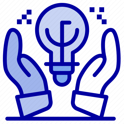 Business, hand, idea, ideas, protected icon - Download on Iconfinder