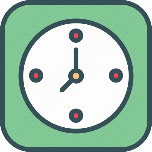 Clock, date, time, timer, wall clock icon - Download on Iconfinder