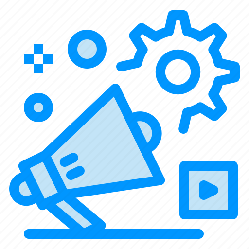 Advertisment, announcement, campaign, setting, video icon - Download on Iconfinder