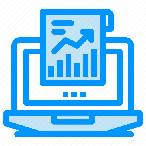 Analytics, computer, laptop, report, sales icon - Download on Iconfinder