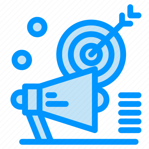 Audiance, campaign, marketing, megaphone, target icon - Download on Iconfinder