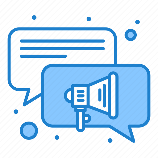 Chat, conversation, speaker icon - Download on Iconfinder