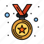 award, medal, winner 