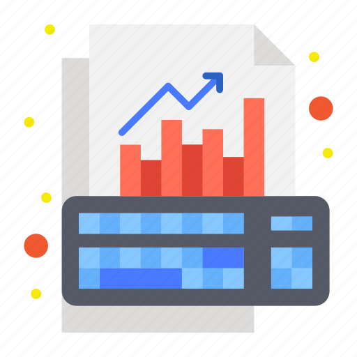 Analysis, data, graph, growth, keyboard icon - Download on Iconfinder