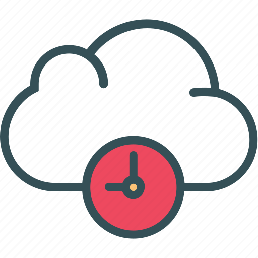 Away, backup, cloud, history, time icon - Download on Iconfinder