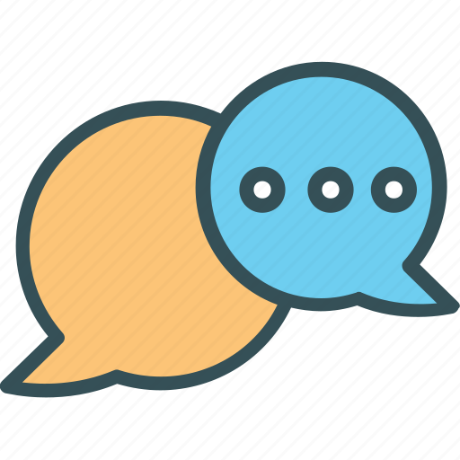 Bubble, chat, chating, messageing, talk icon - Download on Iconfinder