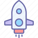 launch, rocket, ship, space, spaceship
