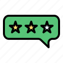 review, rating, star