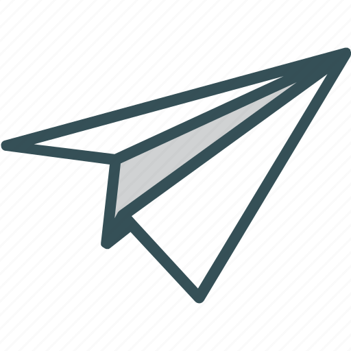 Airplane, paper plane, plane icon - Download on Iconfinder