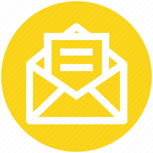 Digital, envelope, mail, message, open envelope, open letter icon - Download on Iconfinder