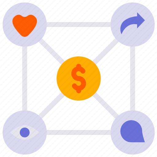 Chain, online, money, marketing icon - Download on Iconfinder