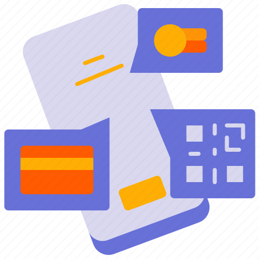 Online, payment, credit, card, cash, qr, code icon - Download on Iconfinder