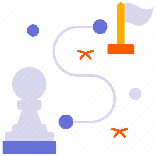 Strategy, plan, management, success, pawn icon - Download on Iconfinder