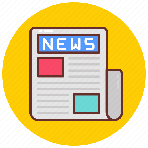 News, events, tidings, bulletin, press, mass, media icon - Download on Iconfinder