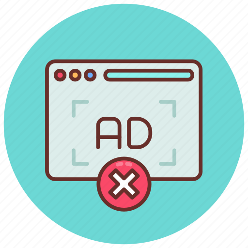 Ad, blocker, extra, block, barrier, blocking, agent icon - Download on Iconfinder