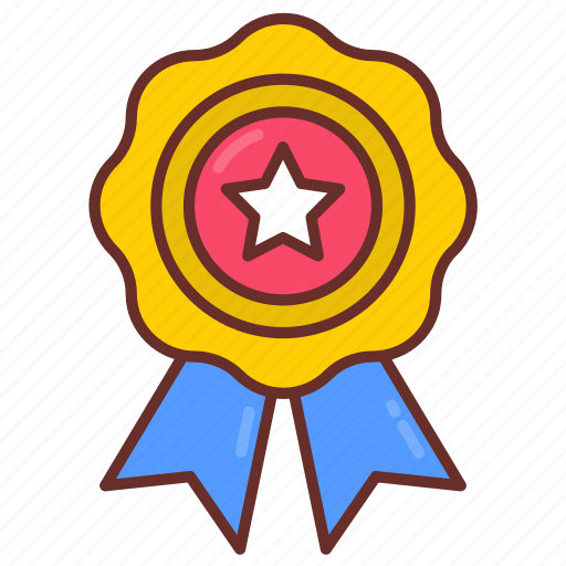 Rank, badge, hallmark, medal, officers, sign, star icon - Download on Iconfinder