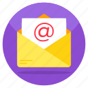 email, correspondence, letter, envelope, mail