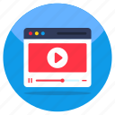 online video, internet video, video streaming, play video, web video