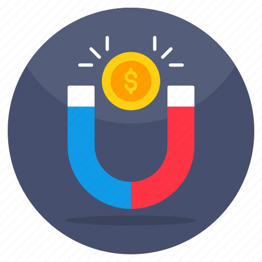 Attract money, attract cash, money retention, financial retention, commerce icon - Download on Iconfinder